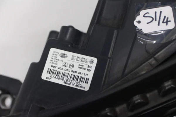 Volkswagen Atlas Cross Sport 2020‑2023 OEM Left Driver Side Headlight - Image 10