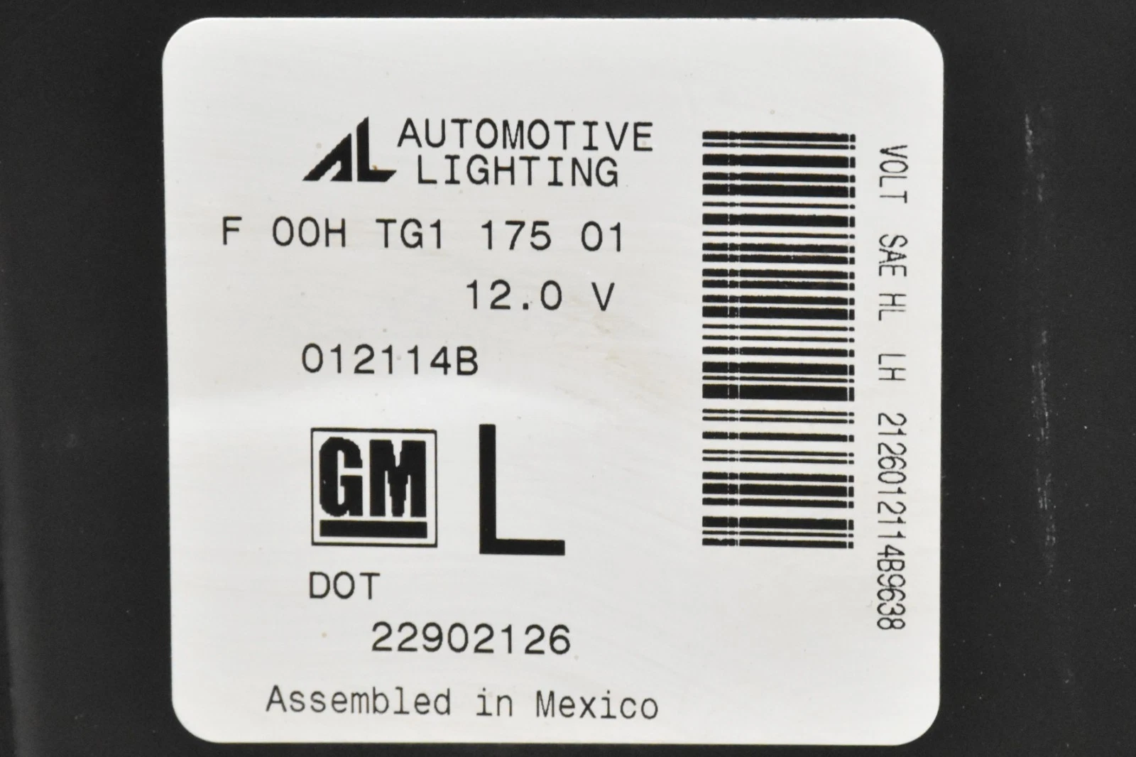 Chevrolet Volt 2011-2015 OEM Left Driver Side Headlight - Image 9